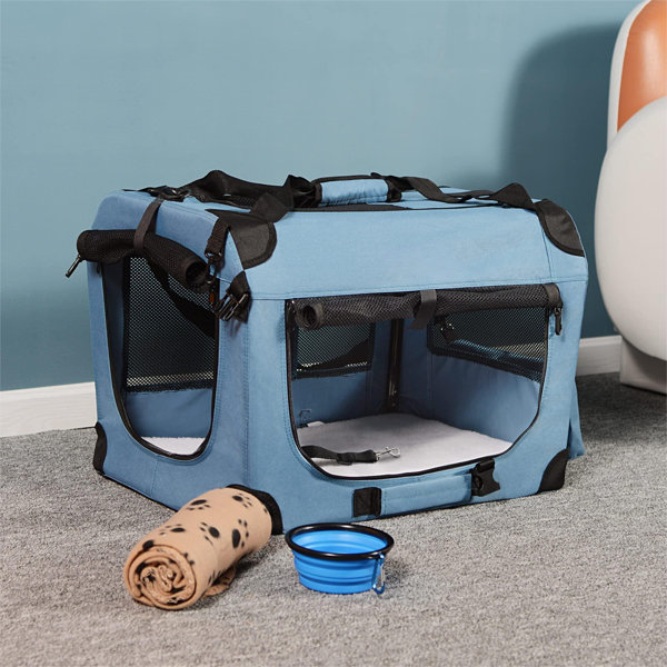 Collapsible sales puppy crate